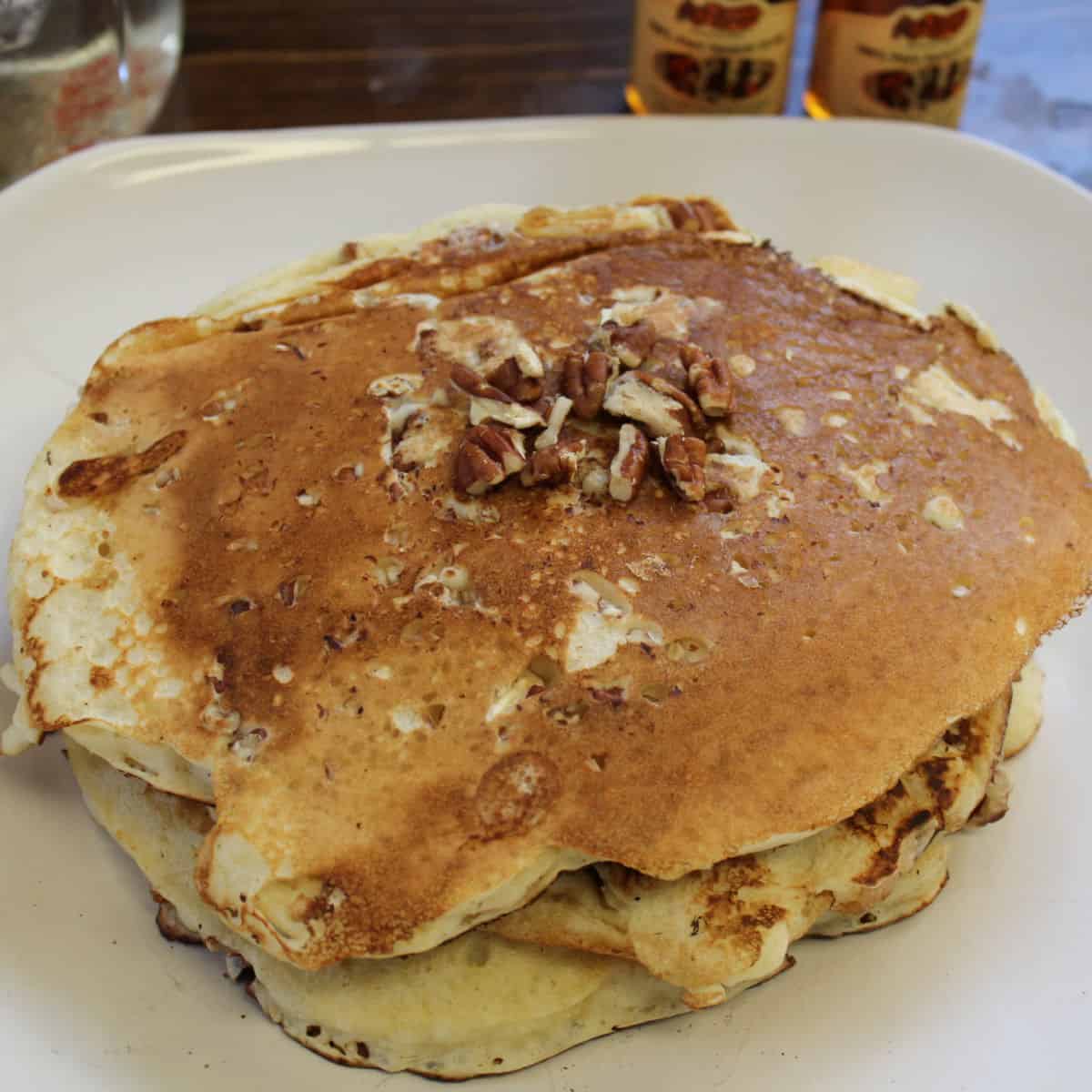 Homemade Pecan Pancakes: Cracker Barrel Taste Without the Wait
